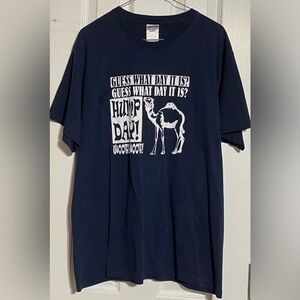 Jerzees Dark Blue Hump Day Tee